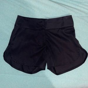 Navy Blue Flare Out Lightweight Shorts